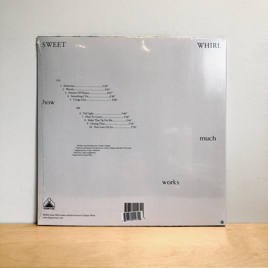 Sweet Whirl - How Much Works. LP (Limited White Vinyl)