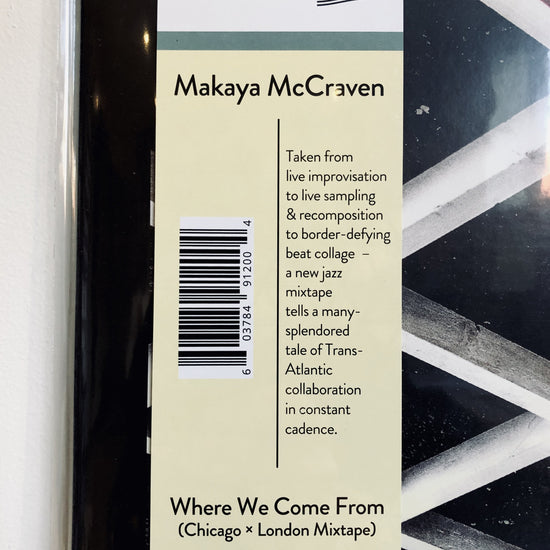 Makaya McCraven - Where We Come From. LP