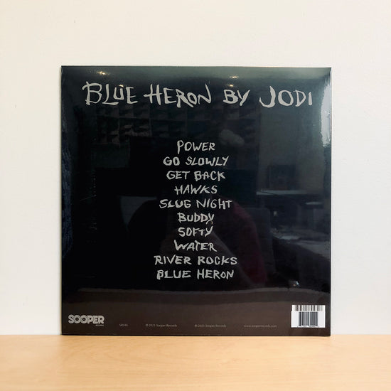 Jodi - Blue Heron. LP [Metallic Silver Vinyl]