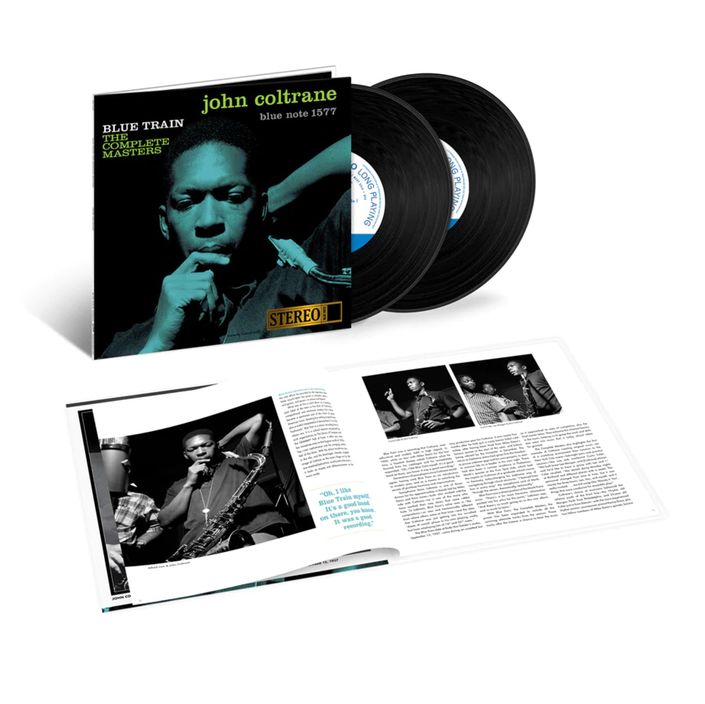 John Coltrane - Blue Train (Blue Note Tone Poet Series). 2LP STEREO THE COMPLETE MASTERS EDITION