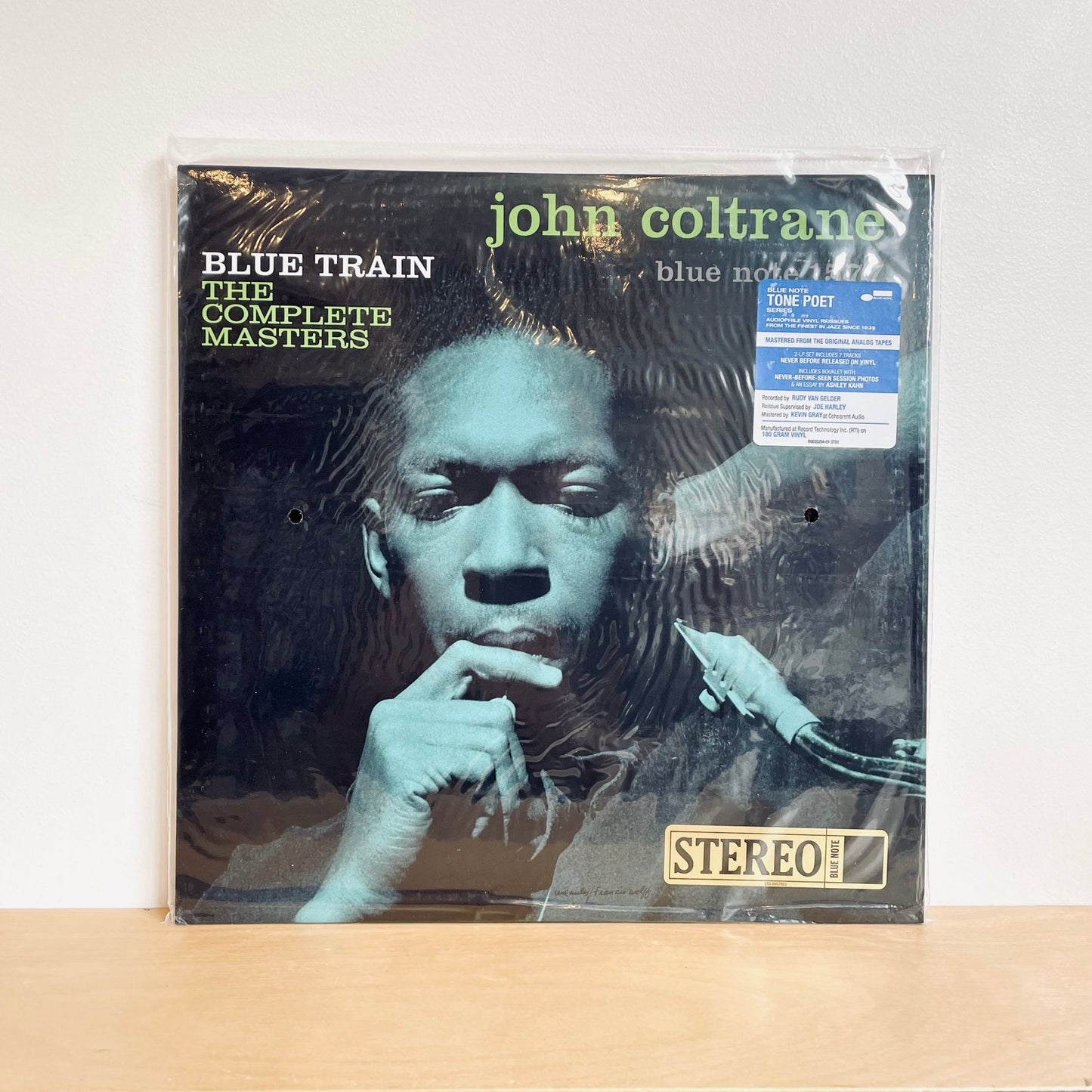 John Coltrane - Blue Train (Blue Note Tone Poet Series). 2LP STEREO THE COMPLETE MASTERS EDITION