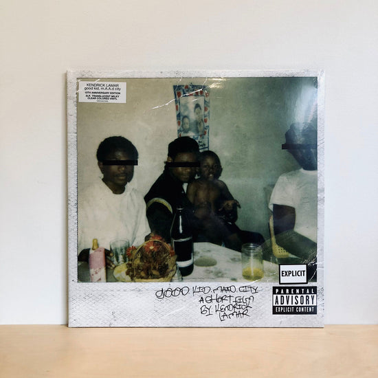 Kendrick Lamar - Good Kid, M.A.A.D City. 2LP [10th Anniversary Edition Translucent Milky Clear Coloured Vinyl]