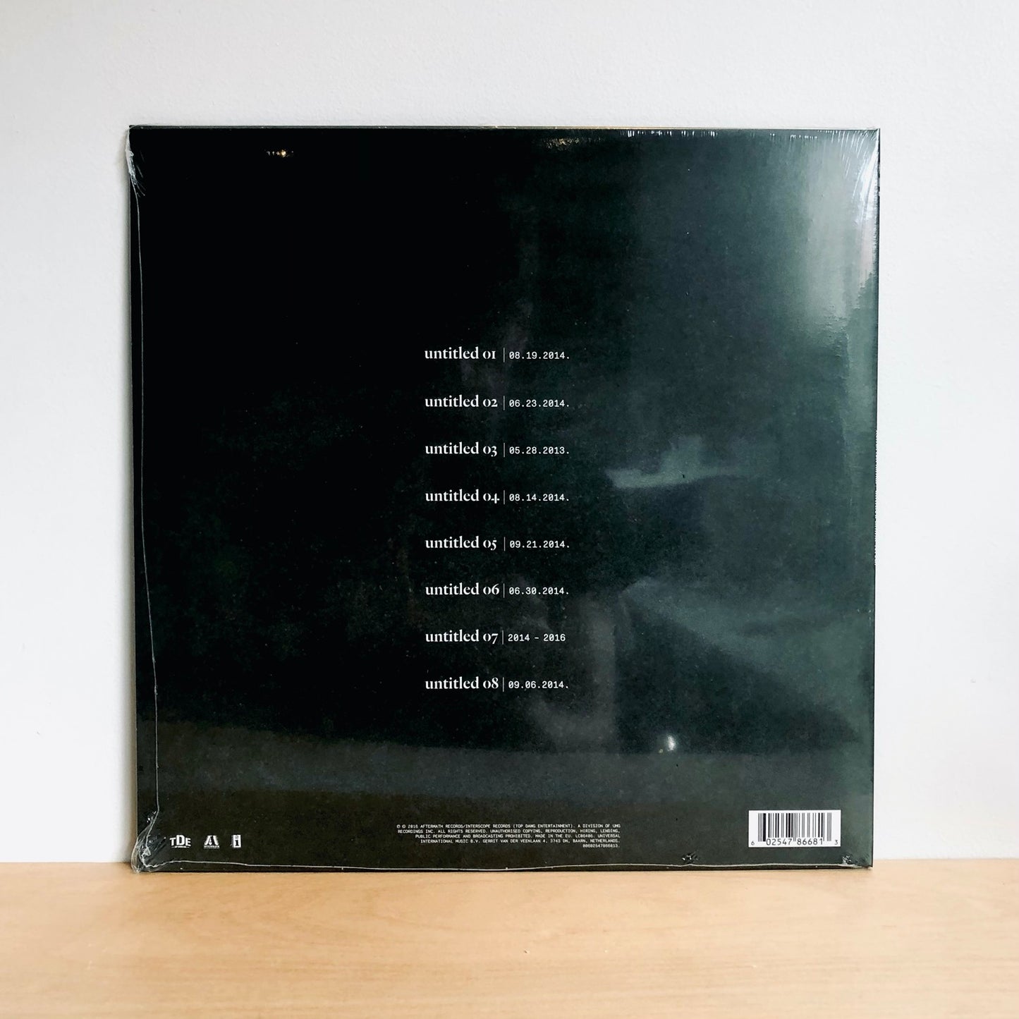 Kendrick Lamar - Untitled Unmastered. LP