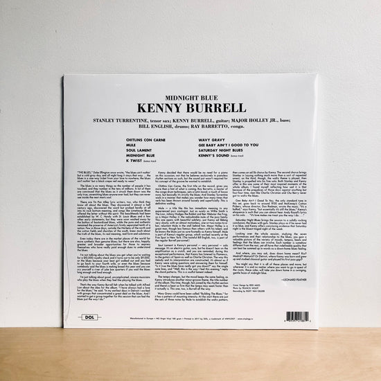 Kenny Burrell - Midnight Blue. LP [Deluxe Edition USA IMPORT]