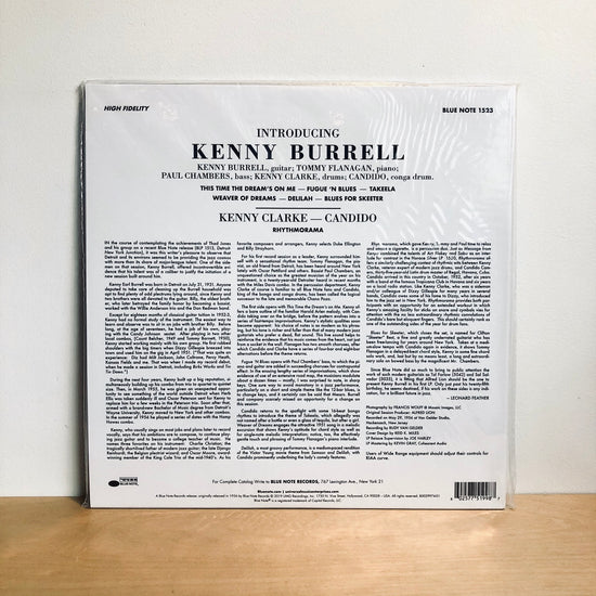 Kenny Burrell - Introducing Kenny Burrell. LP [Tone Poet Series]