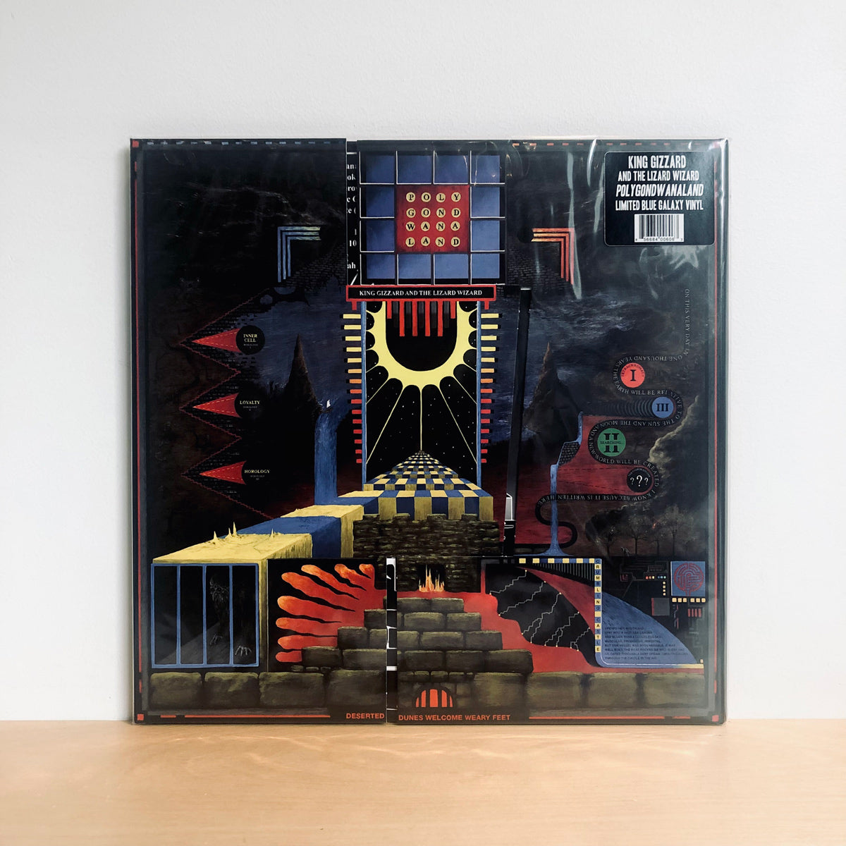 King Gizzard & The Lizard Wizard - Polygondwanaland. LP [Limited Blue Galaxy Vinyl USA IMPORT]