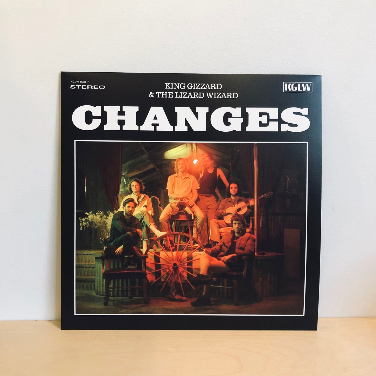 King Gizzard & The Lizard Wizard - Changes. LP [Ltd. White Vinyl Tango Edition]