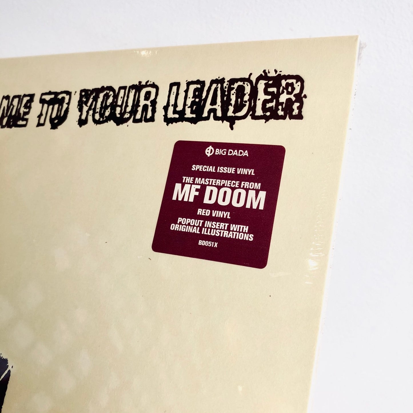 King Geedorah - Take Me To Your Leader. 2LP [Special Re-issue, Red Vinyl Edition]