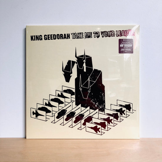 King Geedorah - Take Me To Your Leader. 2LP [Special Re-issue, Red Vinyl Edition]