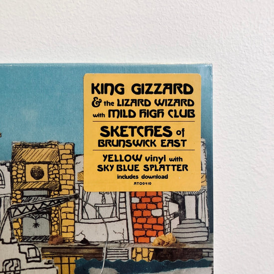 King Gizzard & the Lizard Wizard with Mild High Club - Sketches Of Brunswick East. LP [Yellow Vinyl With Sky Blue Splatter]