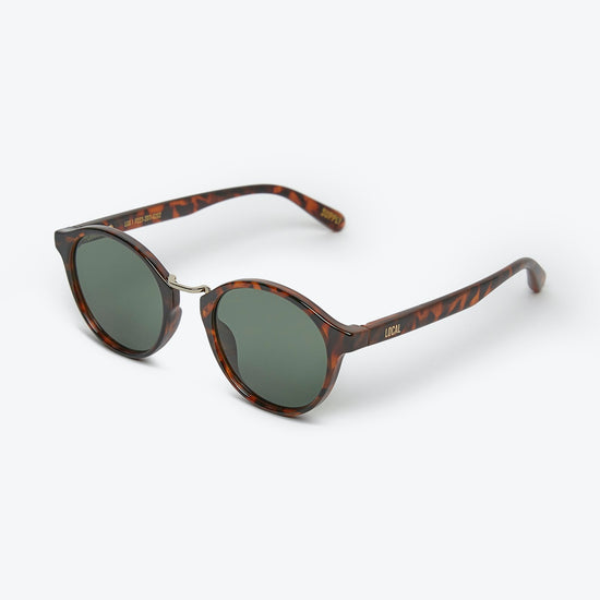 Local Supply - LAX - Polished Tort Frame w/ Green Lens