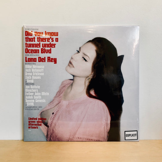 Lana Del Rey - Did You Know That There's A Tunnel Under Ocean Blvd. 2LP [Limited Edition Green Vinyl + Alternative Artwork]