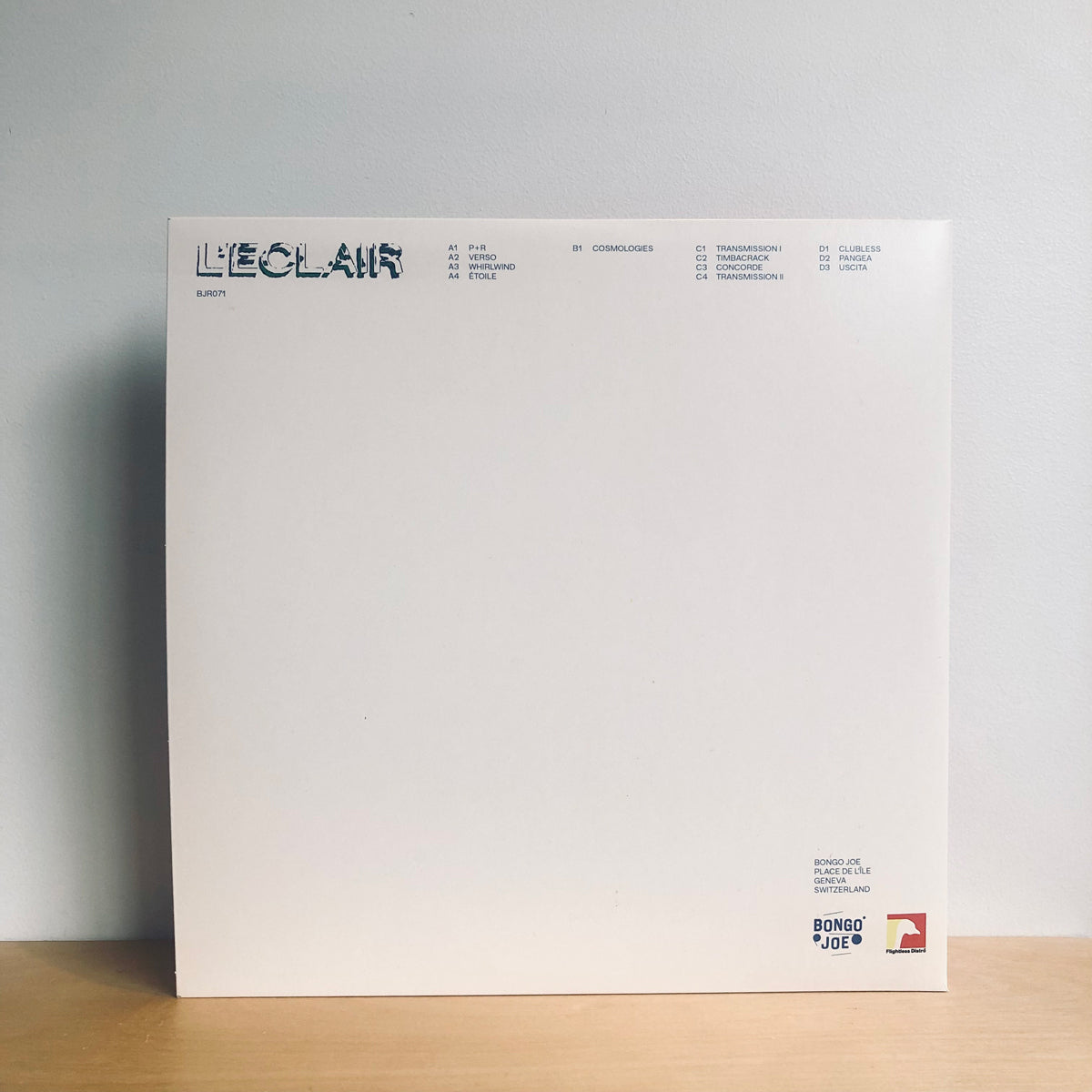 L'Eclair - Confusions. 2LP [Whirlwind Flightless Limited Edition]