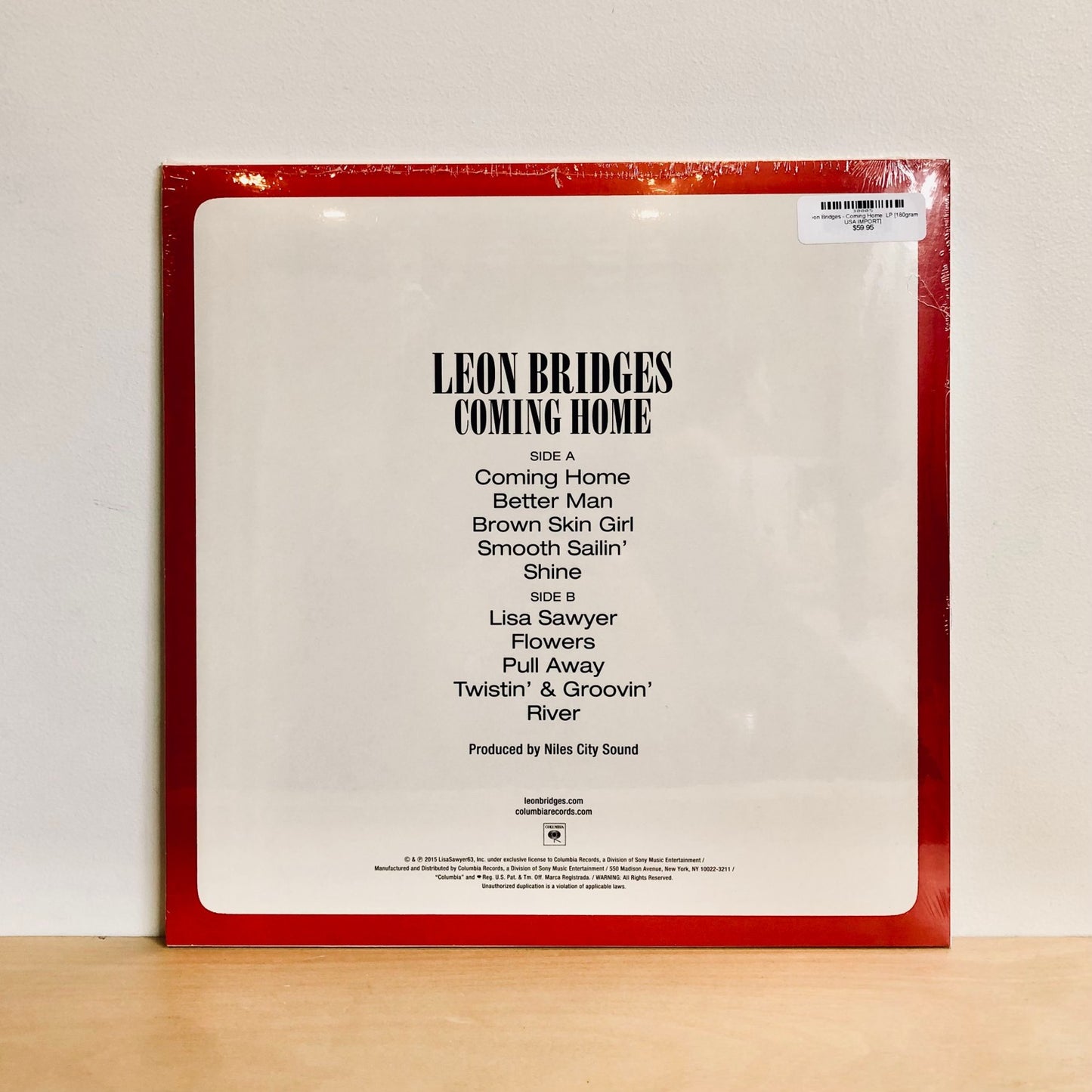 Leon Bridges - Coming Home. LP [180gram] USA IMPORT