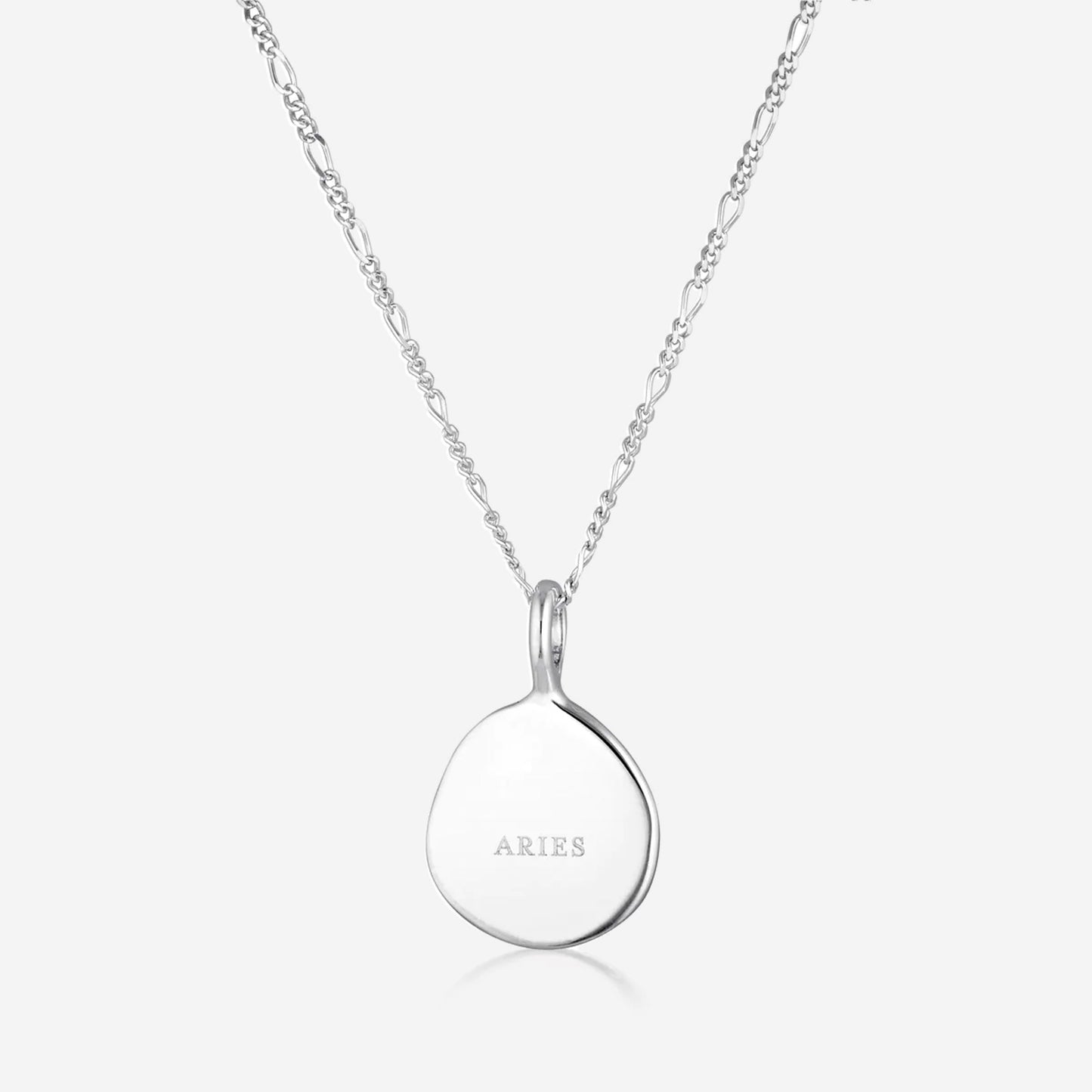 Linda Tahija - Zodiac Cable Necklace - Aries - Sterling Silver