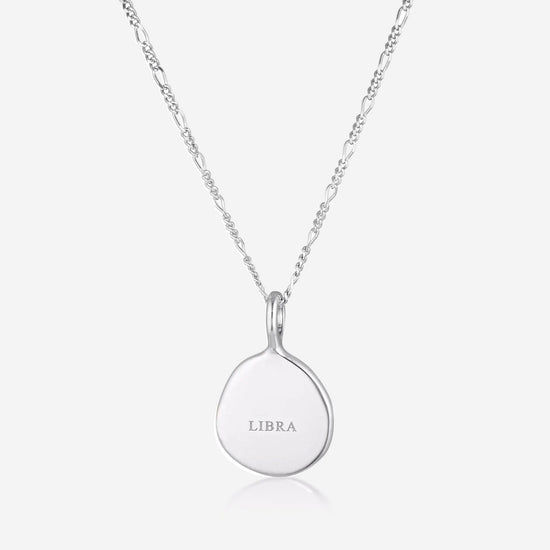 Linda Tahija - Zodiac Cable Necklace - Libra - Sterling Silver