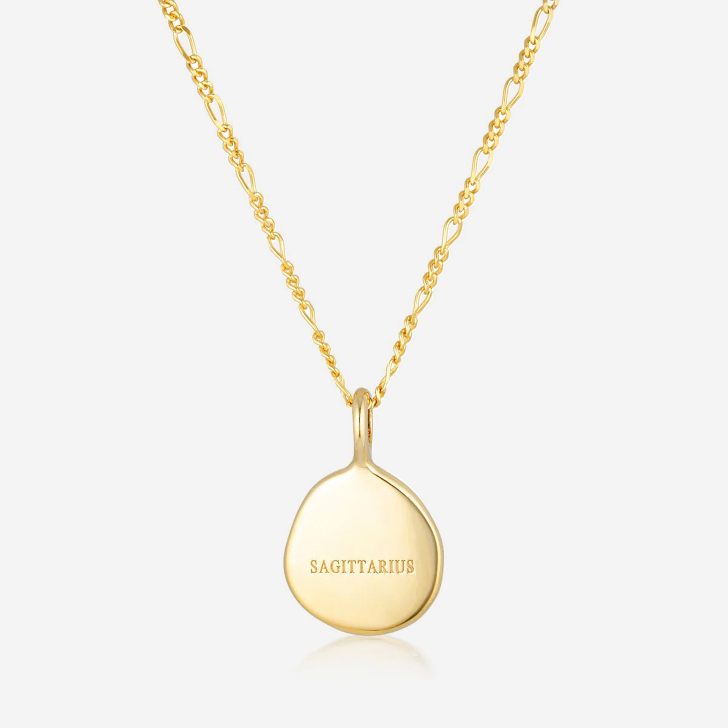 Linda Tahija - Zodiac Cable Necklace - Sagittarius - Gold Plated