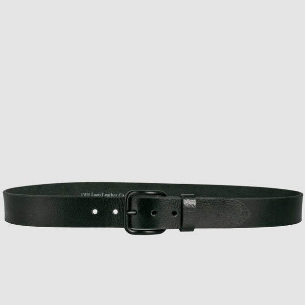 Loop Leather - Hardware Lane Belt - Black – Abicus
