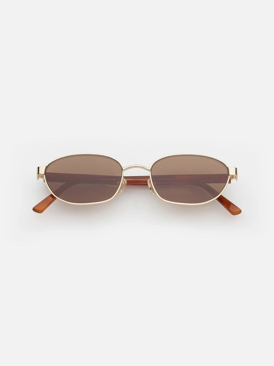 Lu Goldie - Lara Sunglasses - Chestnut