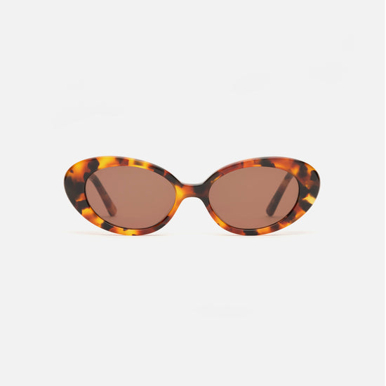 Lu Goldie - Jeanne Sunglasses - Tortoise