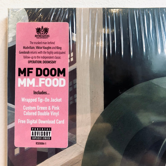 MF DOOM - Mm...Food. 2LP [Ltd. Ed. Green & Pink Vinyl]