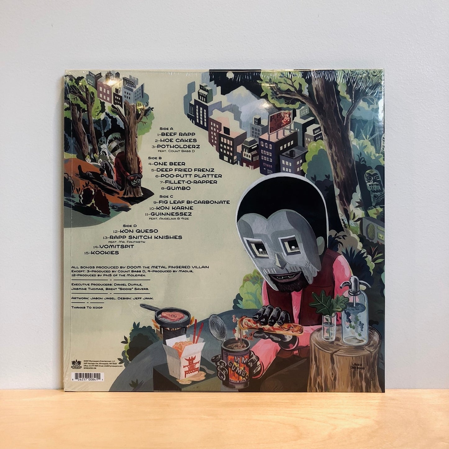 MF DOOM - Mm...Food. 2LP [Ltd. Ed. Green & Pink Vinyl]