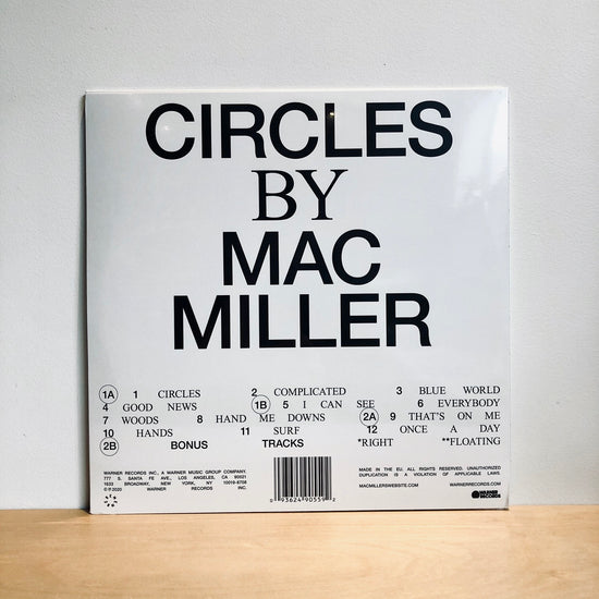 Mac Miller - Circles. LP