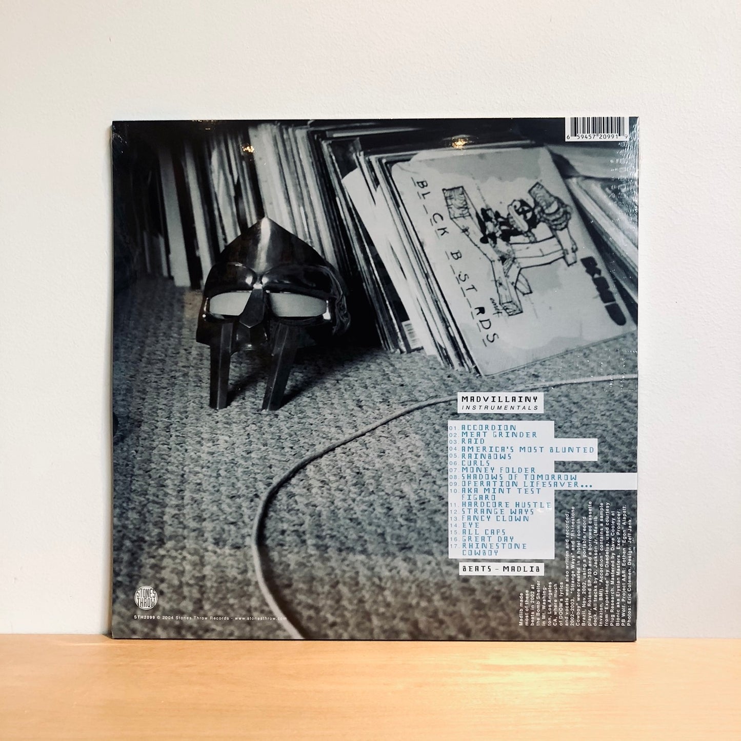 Madvillainy - Instrumentals. 2LP