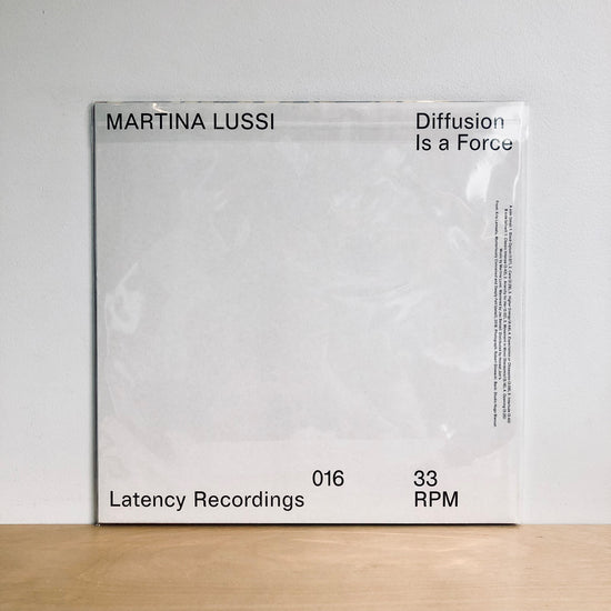 Martina Lussi - Diffusion Is A Force. LP [UK IMPORT]