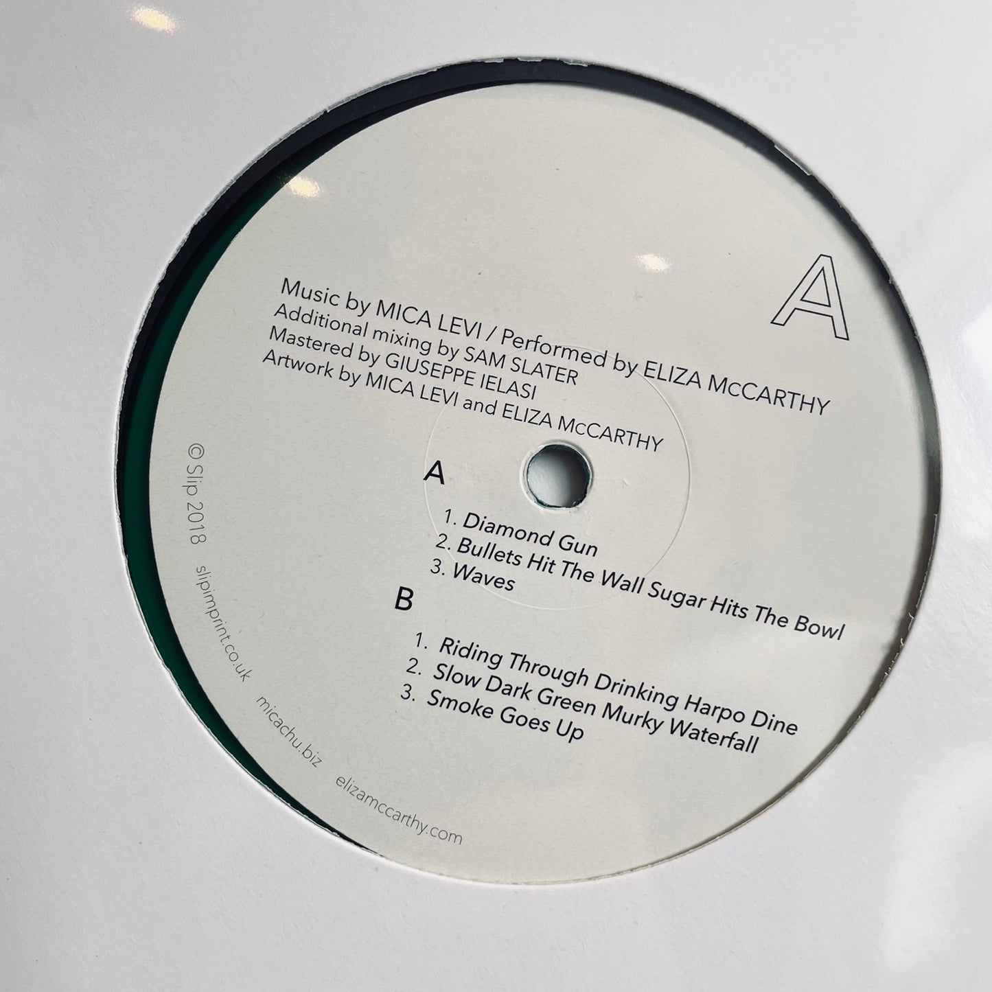 Load image into Gallery viewer, Mica Levi &amp;amp; Eliza Mcarthy ‘Slow Dark Green Murky Waterfall&amp;#39; LP [Ltd Colour Green Vinyl Edition ~ UK-IMPORT]
