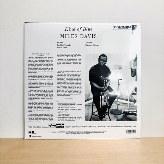 Miles Davis - Kind Of Blue. LP [Ltd Ed. Blue Vinyl]