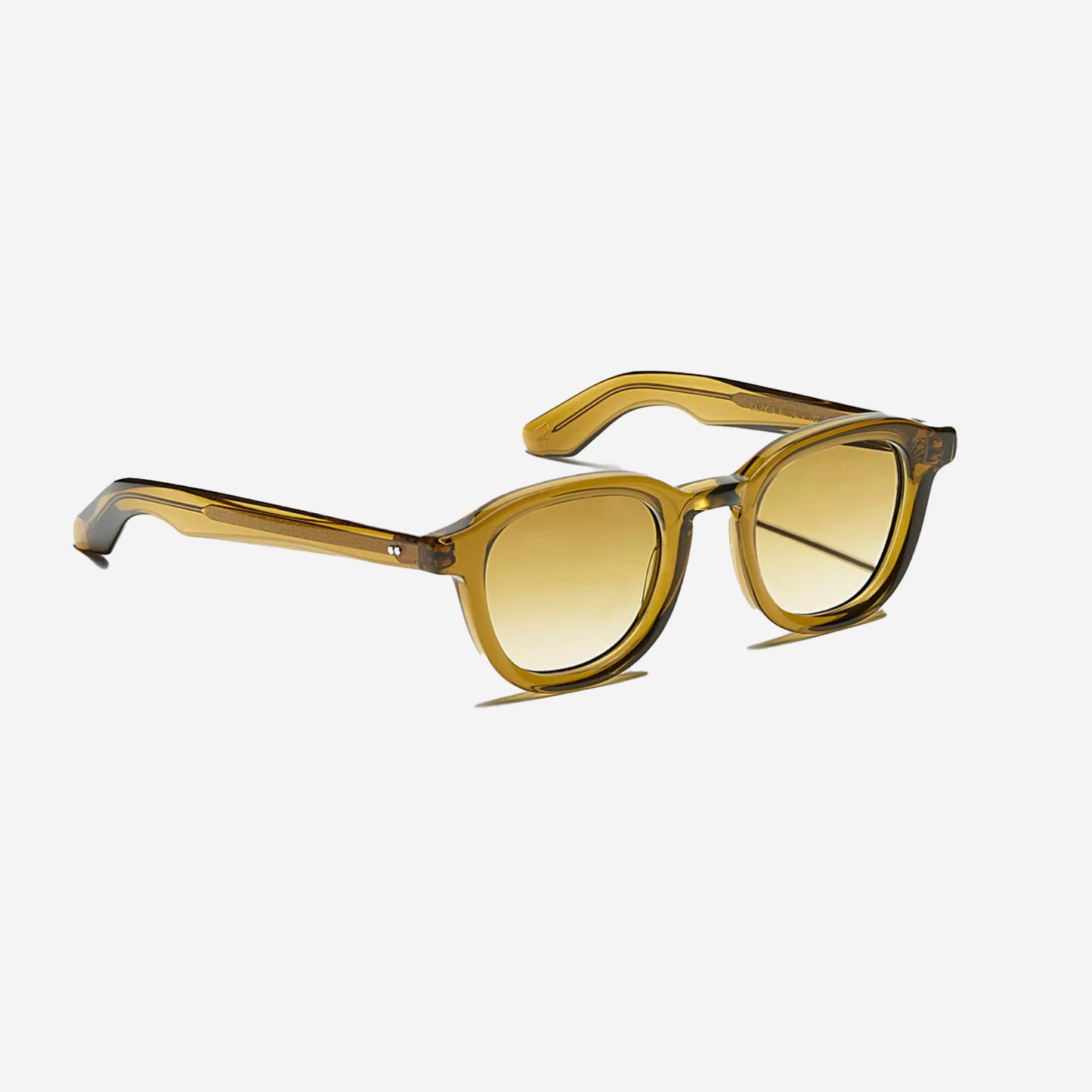 Moscot - Dahven Sunglasses - Olive Brown 47 (Reg) - Chestnut Fade Lens