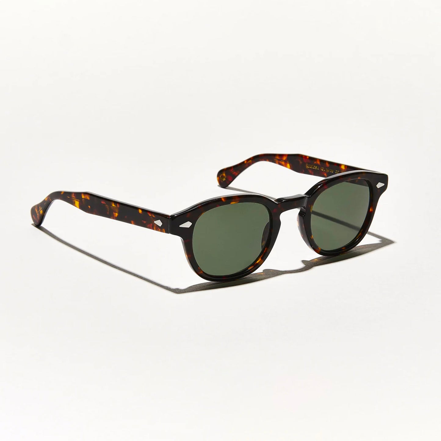 Moscot - Lemtosh Sunglasses in Tortoise 46 (Reg) - G15 Lens