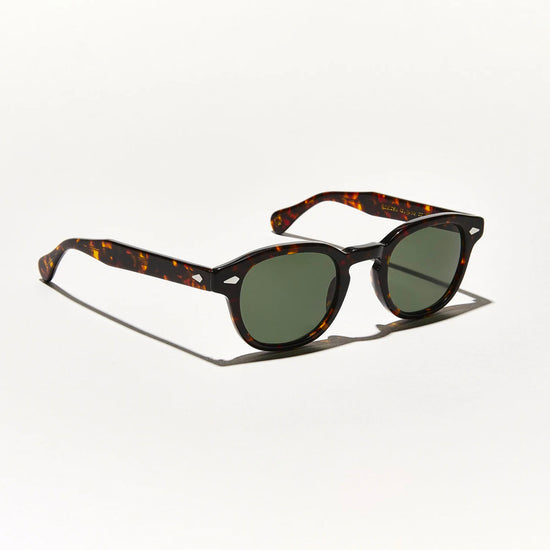 Moscot - Lemtosh Sunglasses in Tortoise 46 (Reg) - G15 Lens