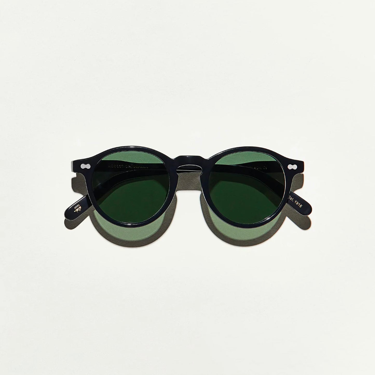 Moscot - Miltzen Sunglasses in Black 49 (Wide) - G15 Lens