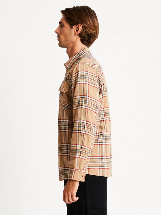 Mr Simple - Flannel LS Shirt - Natural Check