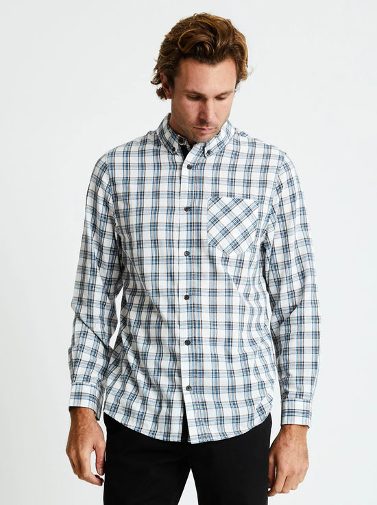 Mr Simple - Oxford L/S Plaid Flannel - New Check