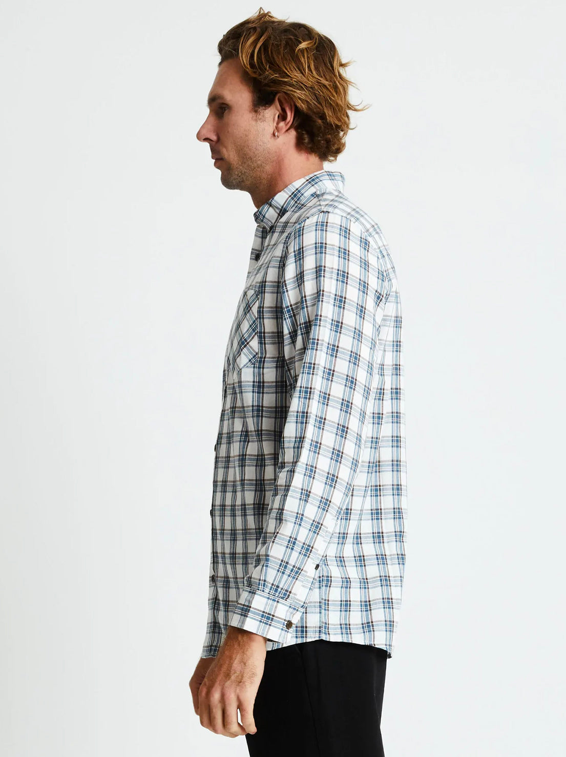 Mr Simple - Oxford LS Plaid Flannel - New Check