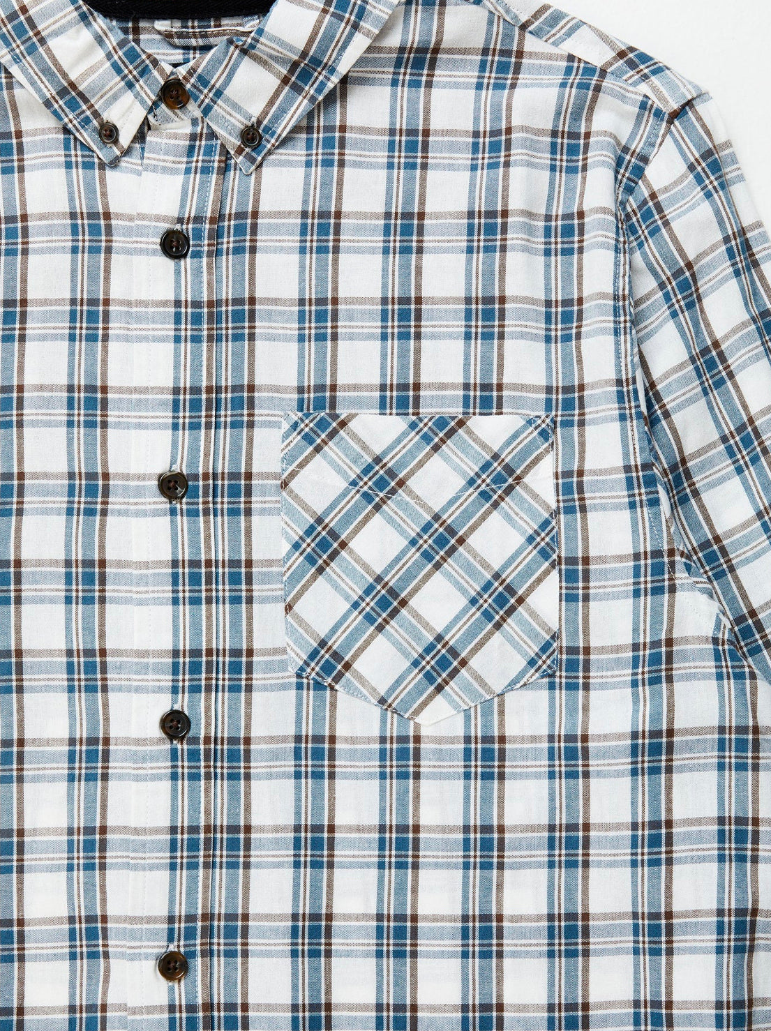 Mr Simple - Oxford LS Plaid Flannel - New Check