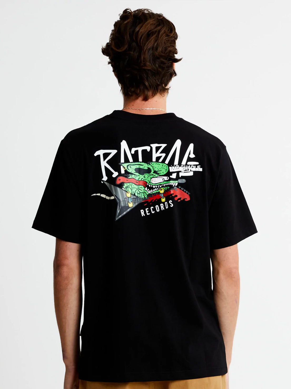 Mr Simple - Shred Rat Tee - Black