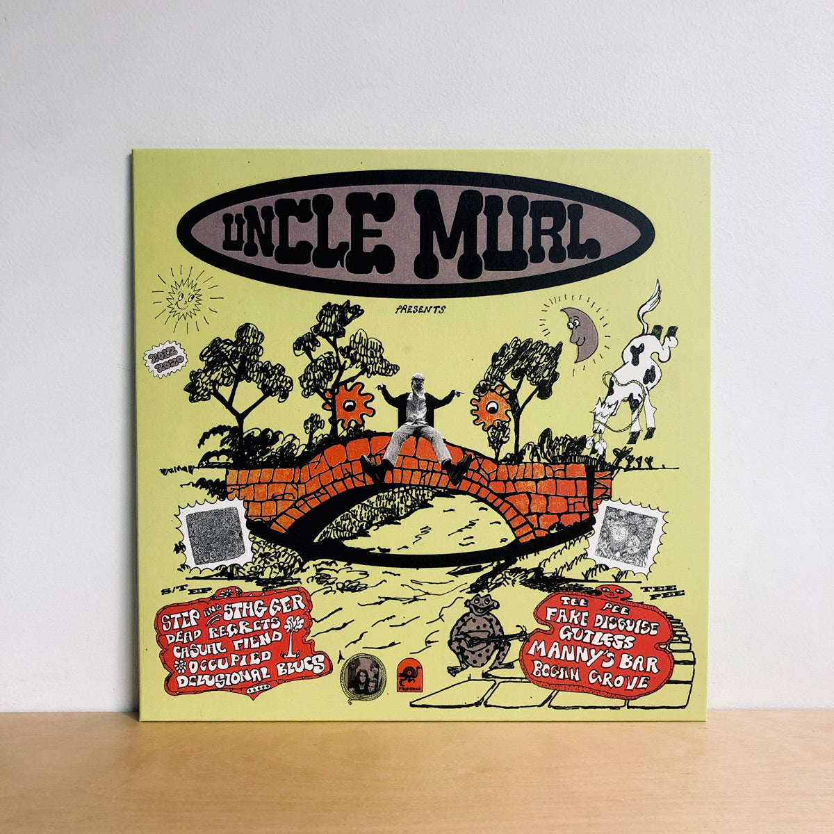 Uncle Murl Presents: The Murlocs - S/T EP & Tee Pee EP. LP [Bogan Grove Limited Edition]