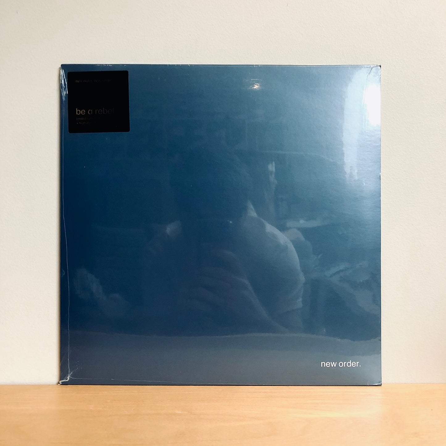 New Order - Be A Rebel. 12" [Ltd Ed. Dove Grey Vinyl]