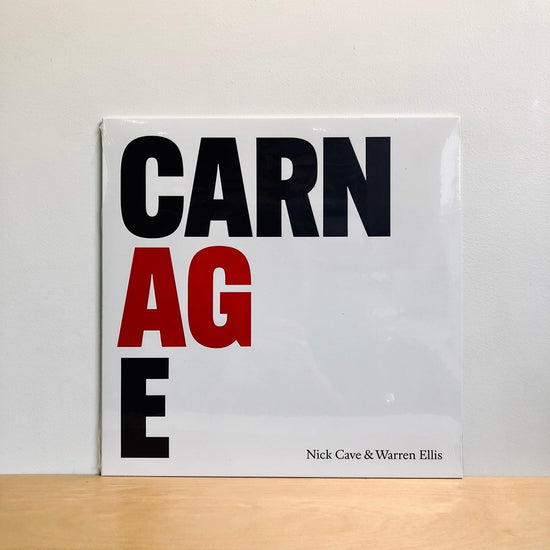 Nick Cave & Warren Ellis - CARNAGE. LP [Black Vinyl Edition]