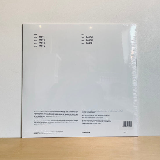 Nils Frahm - Electric Piano. LP