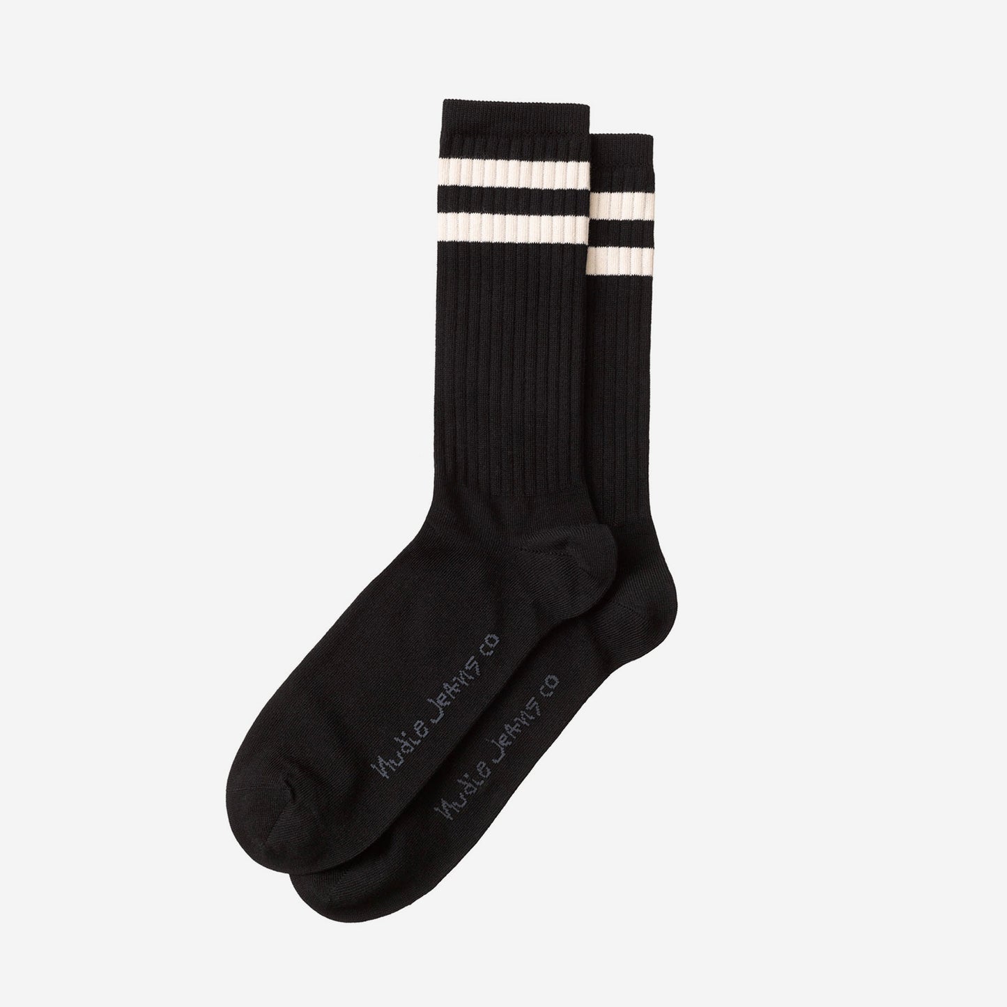 Nudie - Amundsson Sport Socks - Black – Abicus