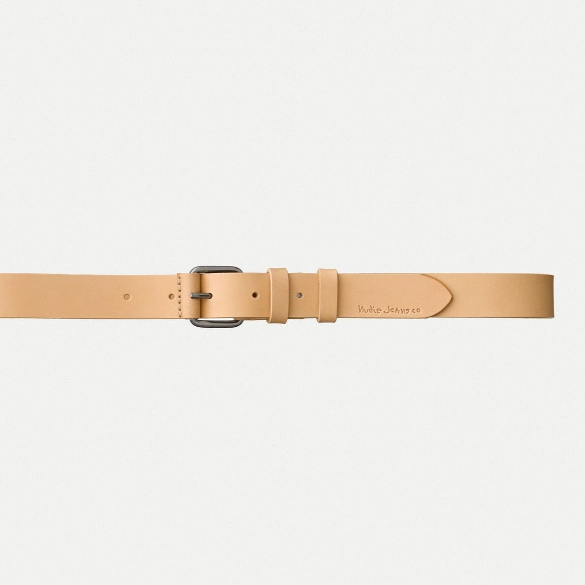 Nudie - Dwayne Leather Belt - Natural