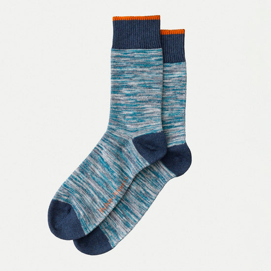 Nudie - Rasmusson Multi Yarn Socks - Blue