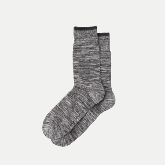 Nudie - Rasmusson Multi Yarn Socks - Dark Grey