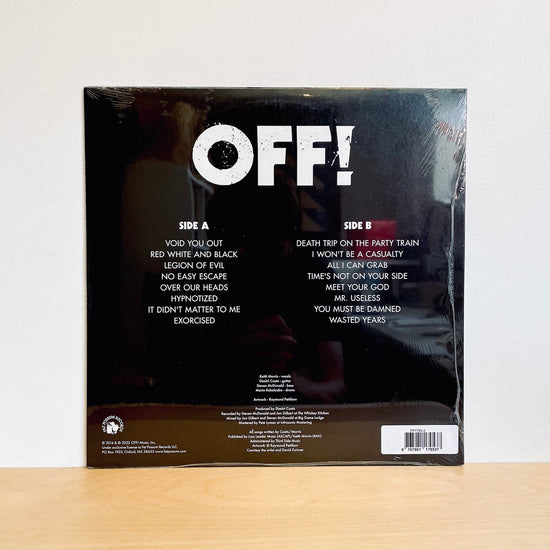 OFF! - Wasted Years. LP [2022 Repress]