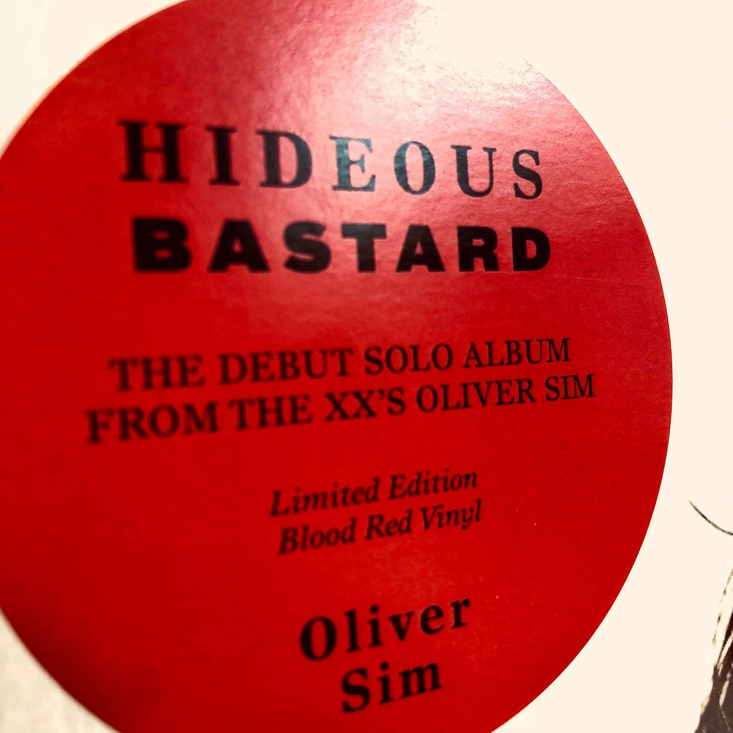 Oliver Sim - Hideous Bastard. LP